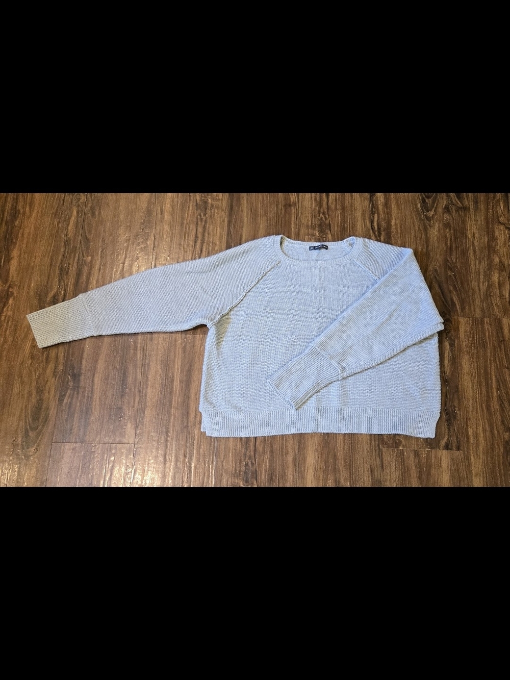 Adrianne Papell Women's Grey Relaxed Sweater- Medium
